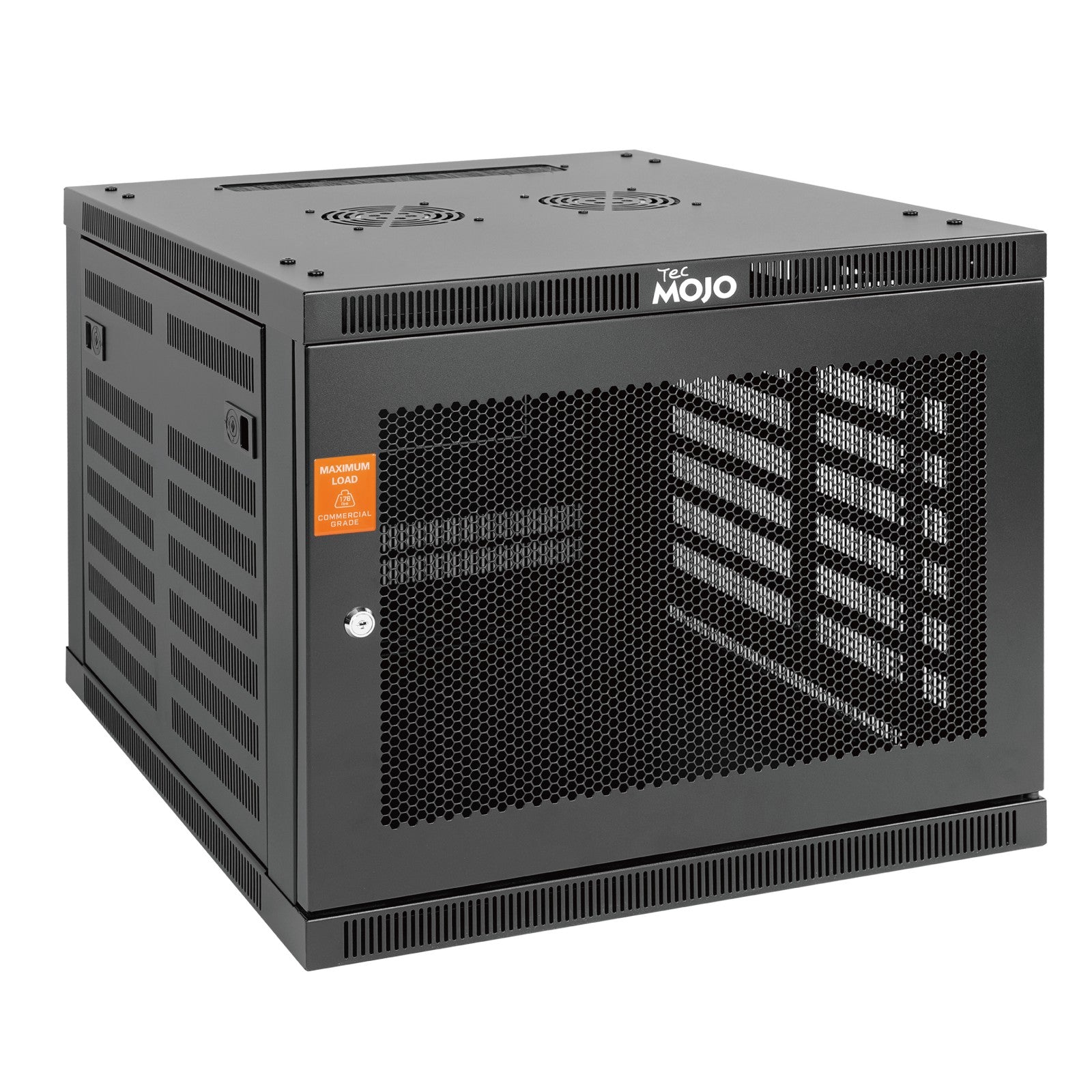9U Wall Mount Server Rack Cabinet with Fan – 600mm Depth Compact ...