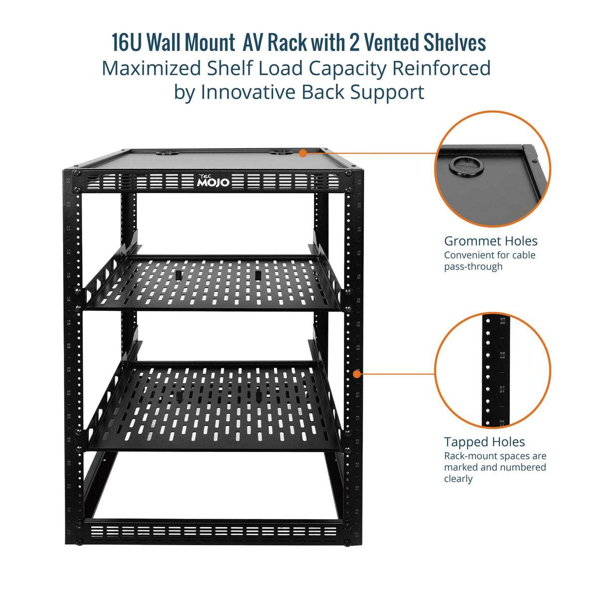 16 U Network Rack 16U Open Frame Network Rack 19