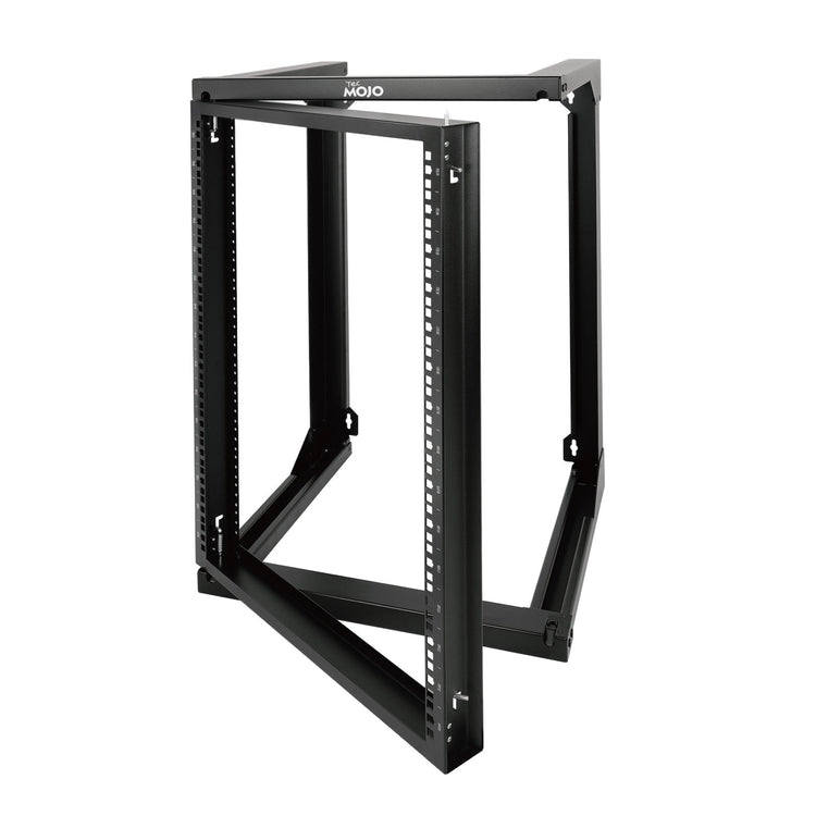 Tecmojo 15U 18in Depth Swing Gate Wall Rack for 19" Server and Network Device