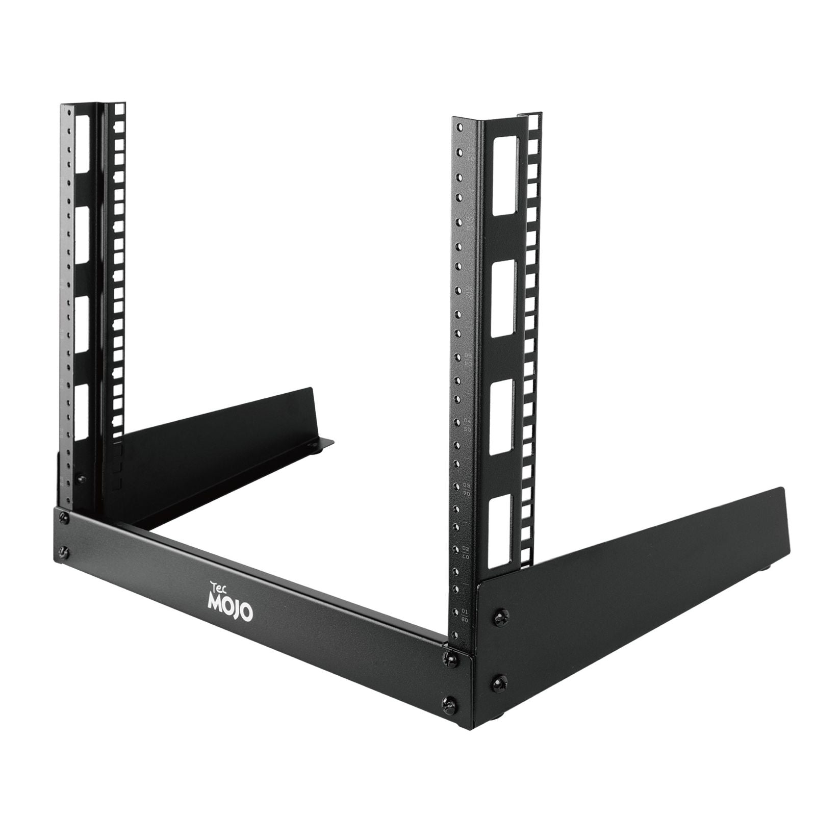 Tecmojo 8U Desktop Rack 2 Post Open Frame Rack for 19in Equipment(tapp