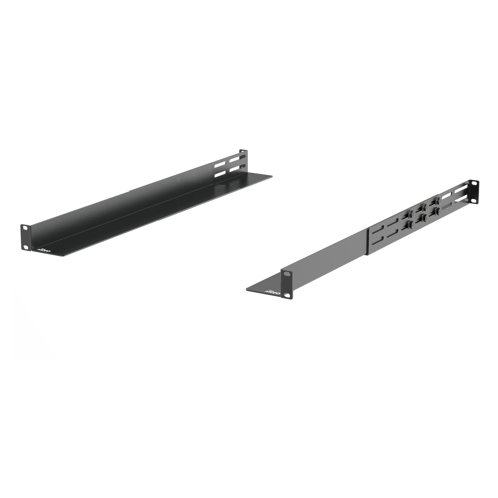 32 Inch Server Rack Shelf 1U 4-Post Server Rack Shelf Adjustable 20.9–32 Inch Heavy Duty Steel ...