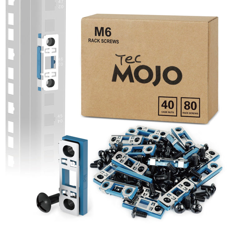 Tecmojo M6 RACK Screws  40PCS