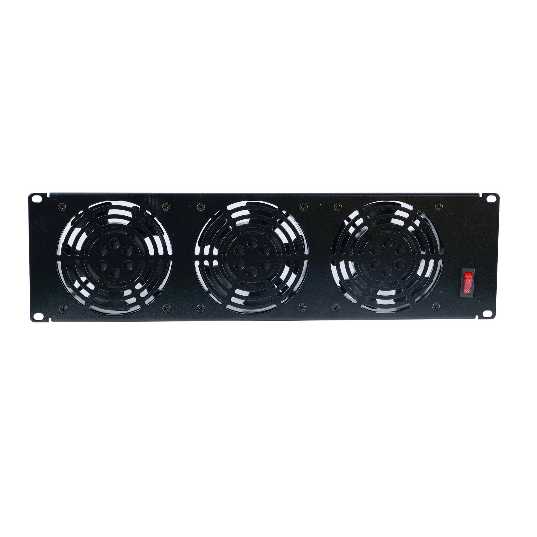 Tecmojo 3U Rack Mount 3 Cabinet Cooling Fans Panel for 19 inch Rack/Ca