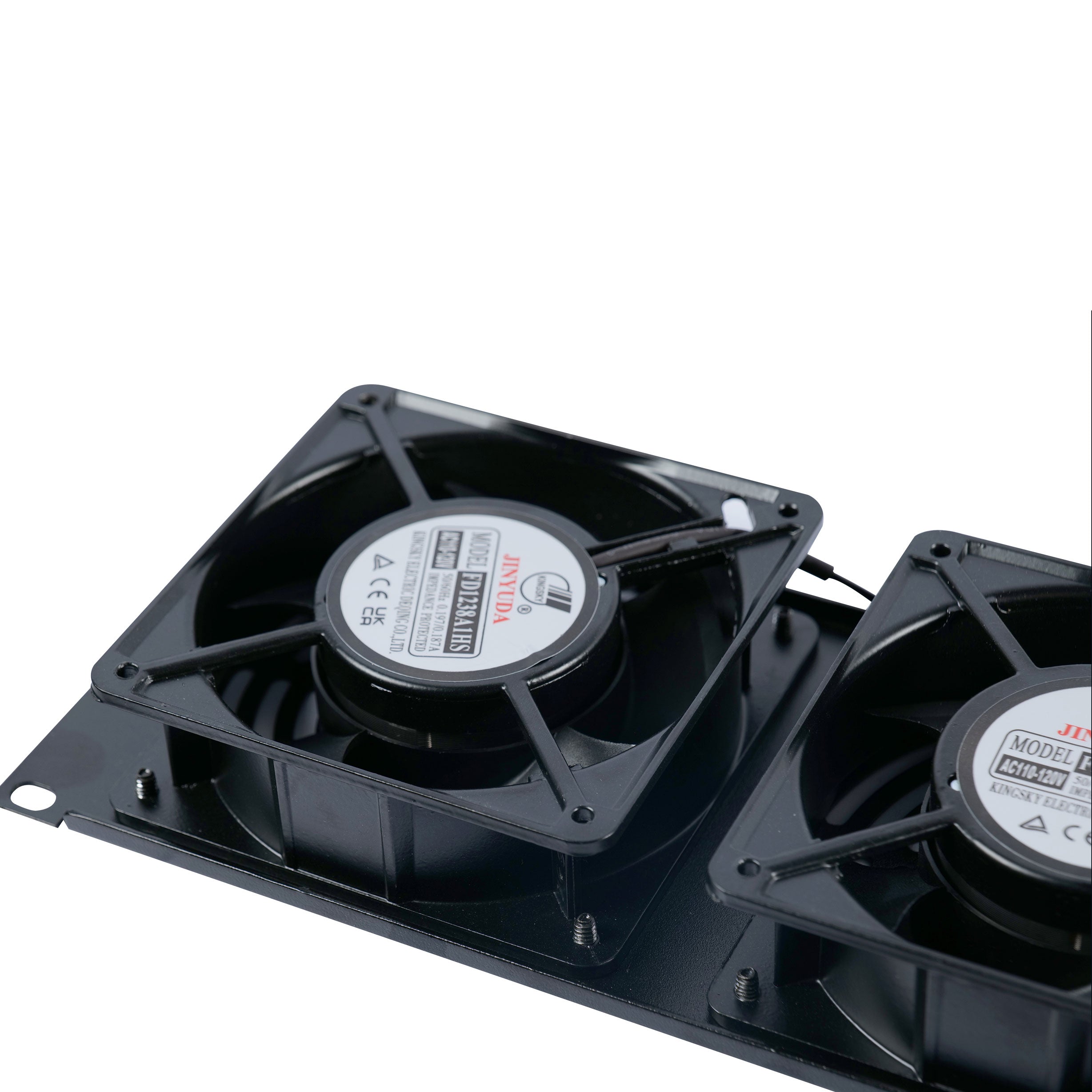 Tecmojo 3U Rack Mount 3 Cabinet Cooling Fans Panel for 19 inch Rack/Ca