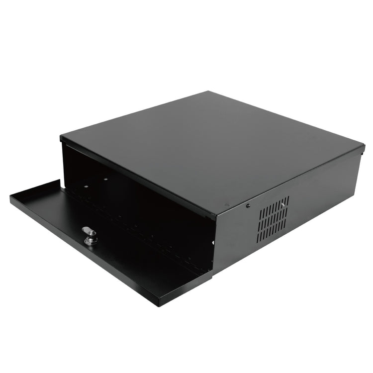 Tecmojo 18 inch Depth Heavy Duty DVR Lock Box with Fan