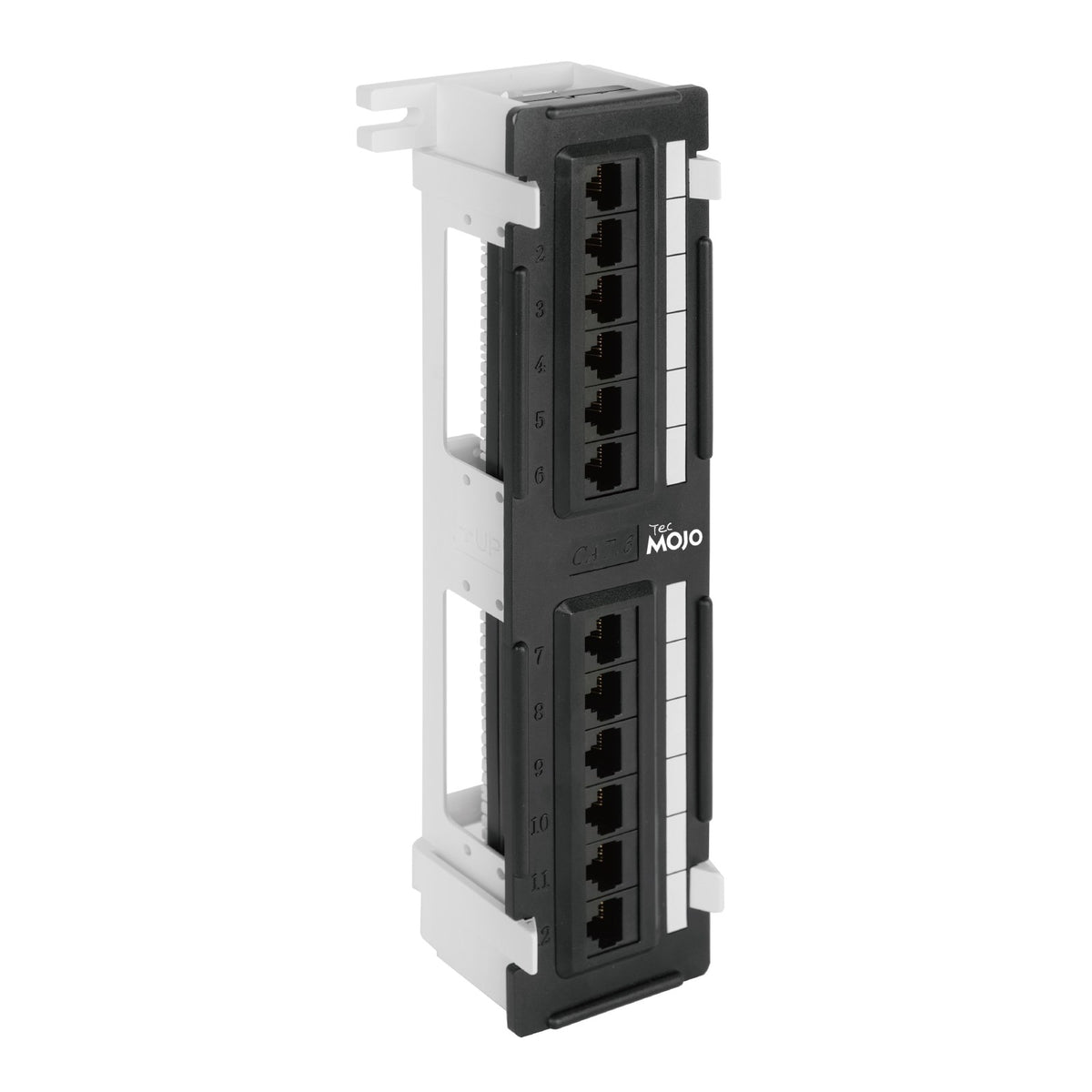 12 port keystone patch panel main image