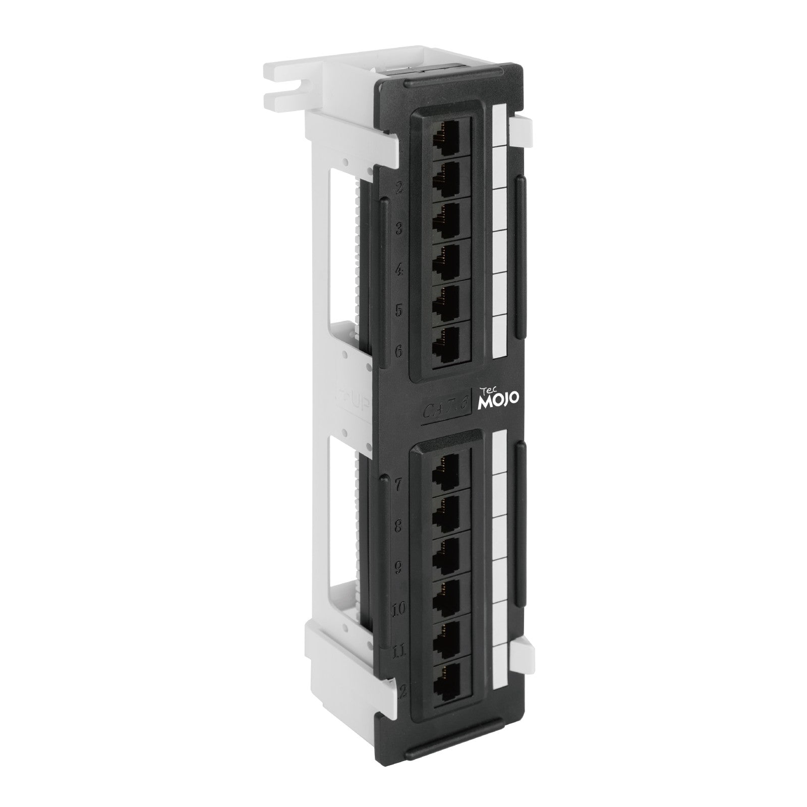 12 port keystone patch panel main image