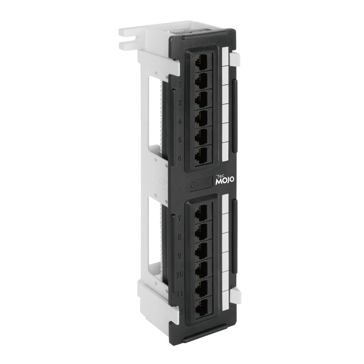 12 port keystone patch panel main image