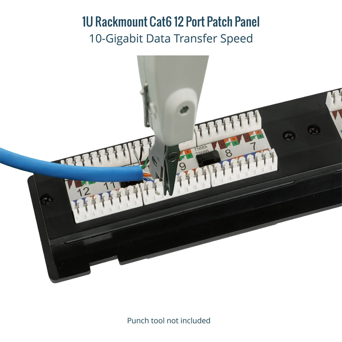 keystone patch panel install