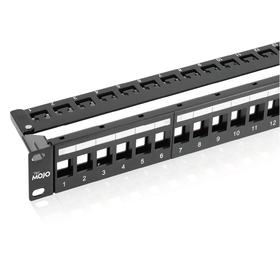 blank keystone 1u patch panels main image
