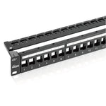 blank keystone 1u patch panels main image