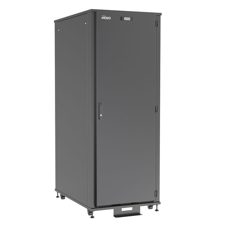 Tecmojo 42U Black AcoustiQuiet Soundproof Server Cabinet