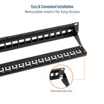 blank keystone 1u patch panels easy and convenient Installation