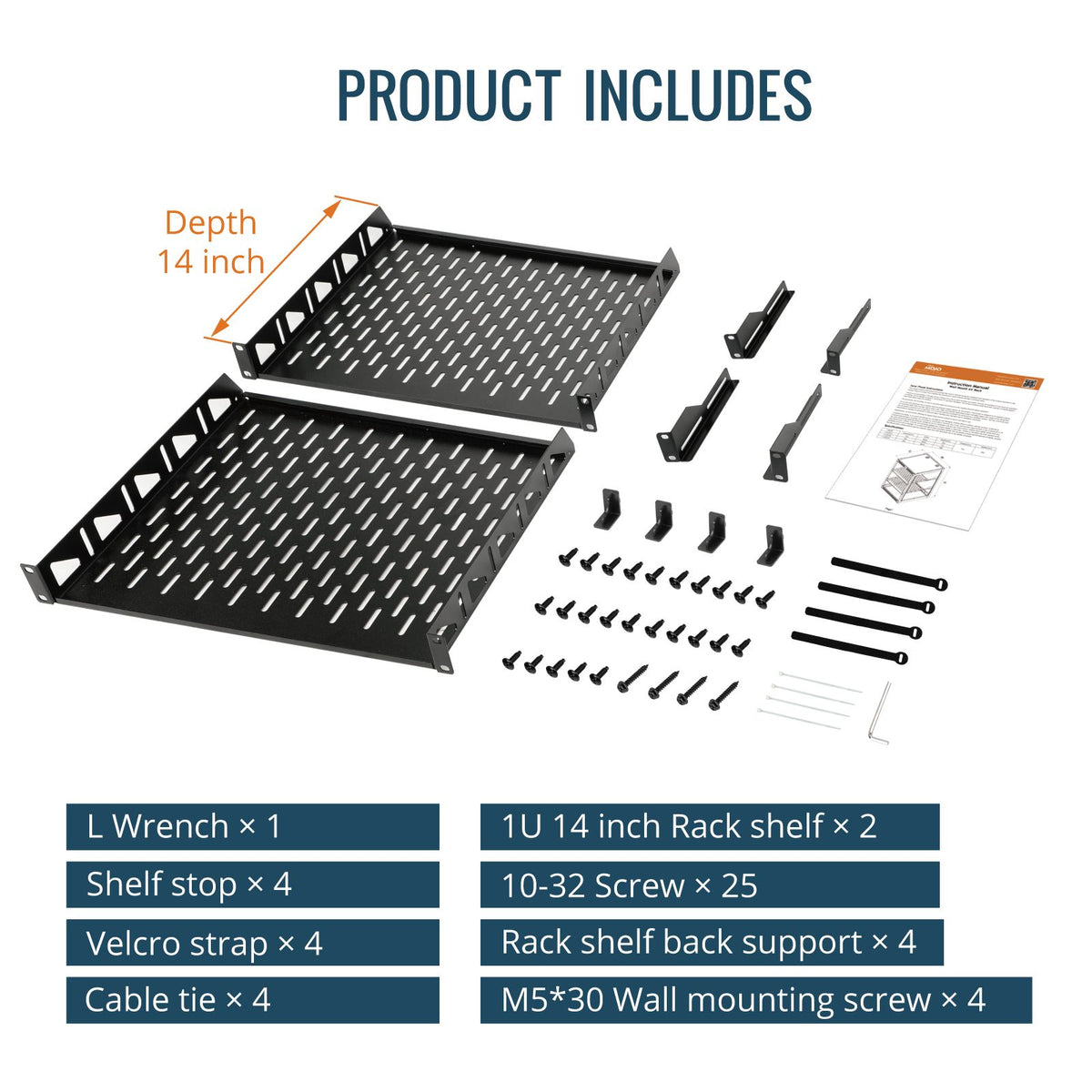 20u Rack Size 20U Open Frame Network Rack 19