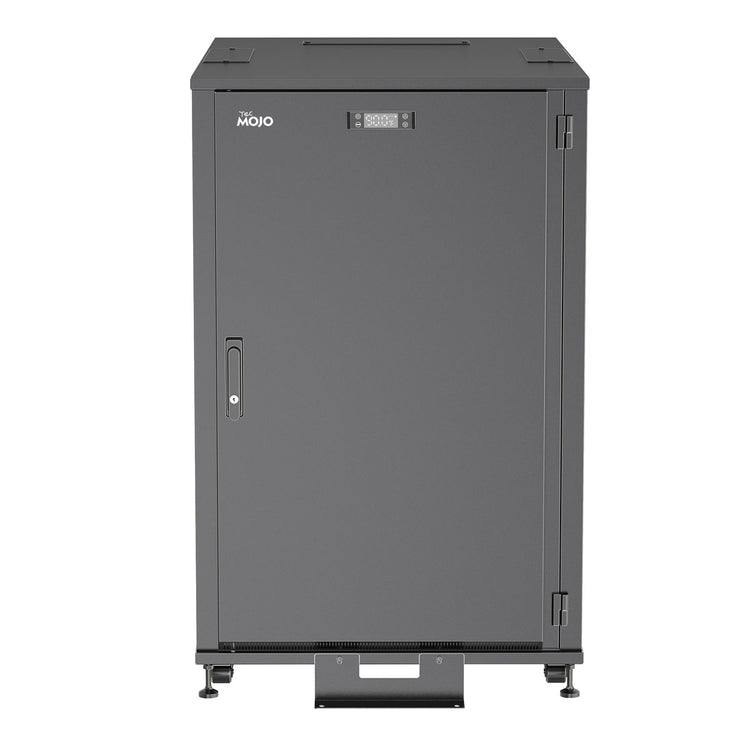 Tecmojo Black 24U Ucoustic Soundproof Server Rack