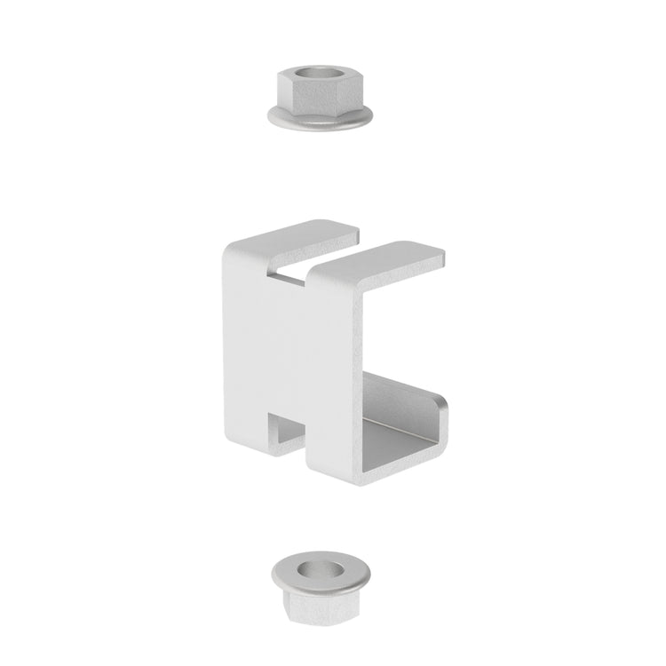 M10 Threaded Ceiling Support Kit for Cable Runway, 5Pair, White