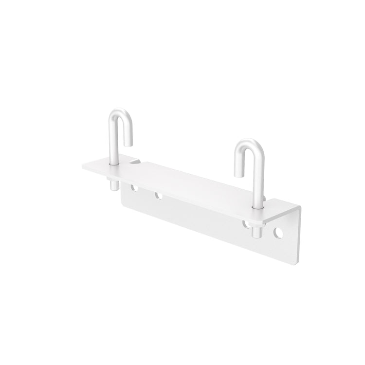 6 in Wall Angle Support Kit for 1.5 in Cable Runway, White