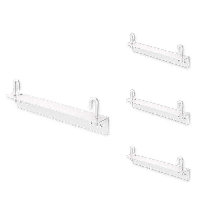 Wall Angle Support Kit for 1.5 in Cable Runway, White
