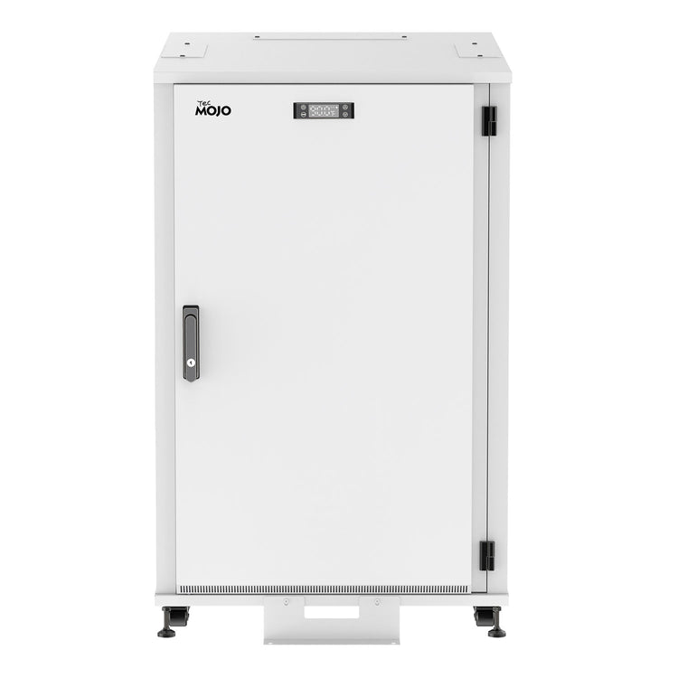 Tecmojo White 24U Soundproof Rack Server Cabinet