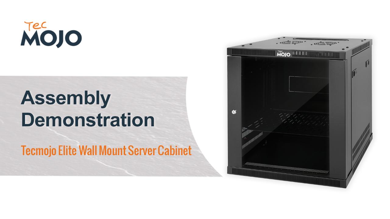 New Elite Wall Cabinet -12U- Animated video