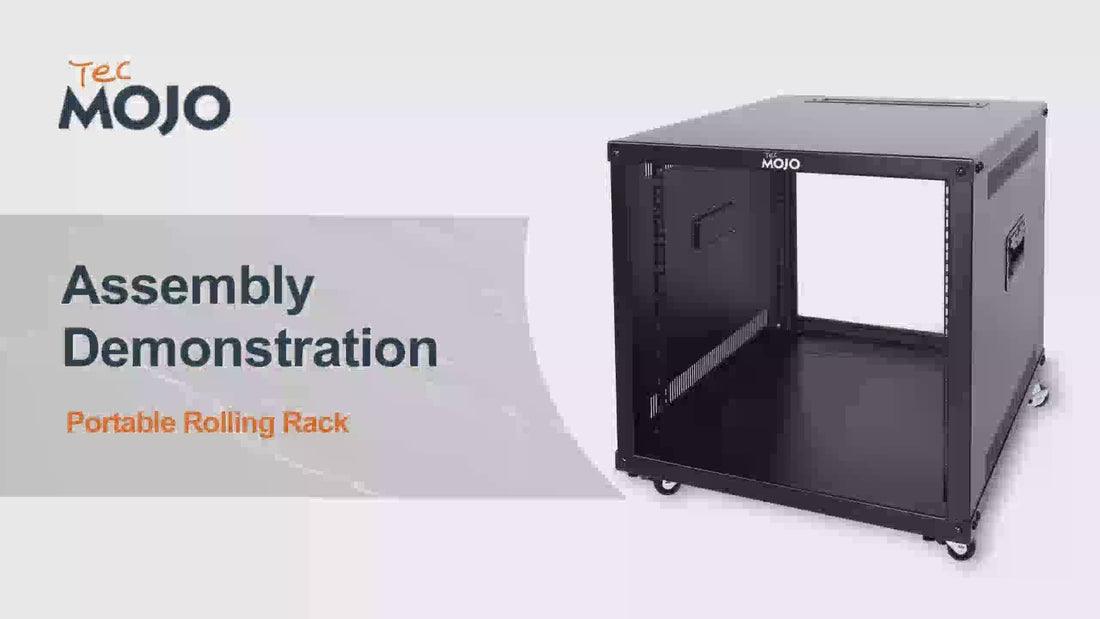 Portable Rolling Rack Assembly Demonstration