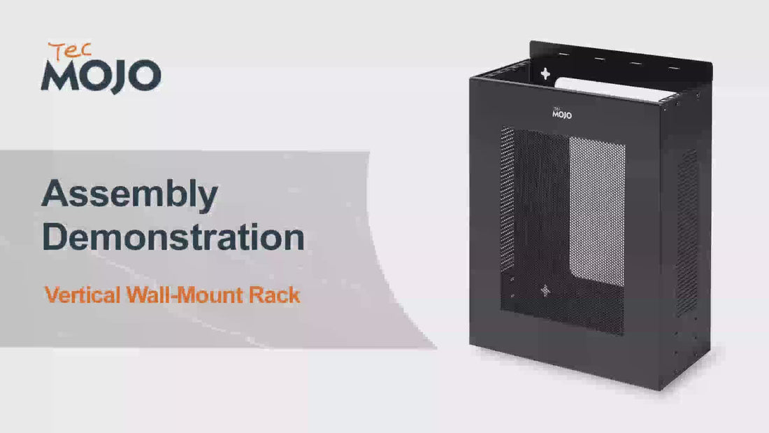 Vertical Wall Mount Rack Assembly Demonstration
