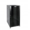 Tecmojo 27U 600*800 Network Cabinet, front glass & back solid（DB-black）