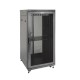 Tecmojo 27U 600*800 Network Cabinet, front mesh & back double mesh（DB-black）