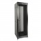 Tecmojo 42U 600*1000 Network Cabinet, front mesh & back double mesh（DB-black）