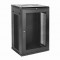 ELITE 18U 600MM DEPTH WALL-MOUNT CABINET, MESH DOOR FLAT PACK