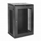 Tecmojo ELITE 18U 600MM DEPTH WALL-MOUNT CABINET, MESH DOOR FLAT PACK