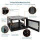 Tecmojo Elite  6U 17.72" Depth Wall-Mount Cabinet, Mesh Door Flat Pack