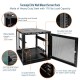 Tecmojo Elite  12U 17.72'' Depth Wall-Mount Cabinet, Mesh Door Flat Pack