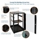 Tecmojo Elite 18U 17.72'' Depth Wall-Mount Cabinet, Glass Door Flat Pack