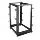 Tecmojo  22U Open Frame Rack - 4 Post Adjustable Depth 22-40" Mobile type