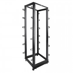 Tecmojo 42U Open Frame Rack - 4 Post Adjustable Depth 22-40" Mobile type