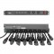 Tecmojo 1U Rack Mount 19 Outlet Audio Power Distribution Unit