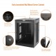 Tecmojo 15U 17.7" Depth Professional Wall Mount Cabinet for 19" Equipment, Mesh Door