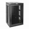 Tecmojo 18U 23.6" Depth Professional Wall Mount Cabinet for 19" Equipment, Mesh Door