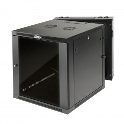 12U  700mm Depth Professional Wall-Mount Cabinet, Hinged Back Glass(Swing out Series)