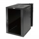 18U  550mm Depth Professional Wall-Mount Cabinet, Hinged Back Glass(Swing out Series)