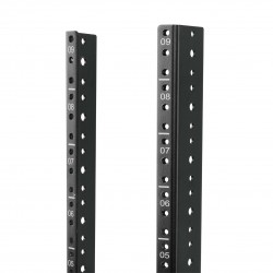 9U Tapped Vertical Rack Rail Pair Kit