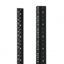 16U Tapped Vertical Rack Rail Pair Kit