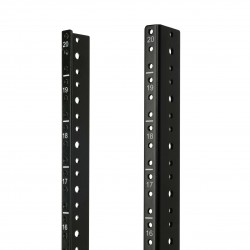 20U Tapped Vertical Rack Rail Pair Kit