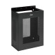 Tecmojo 2U Vertical Mount Wall Enclosure 