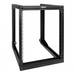 Tecmojo 15U 24'' Depth Wall Rack-Swing Gate 