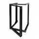 18U 18'' Depth Wall Rack-Swing Gate 