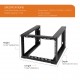 6U 15.80" Depth Wall Rack