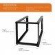 9U 24.81" Depth Wall Rack