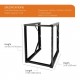 15U 24.81" Depth Wall Rack